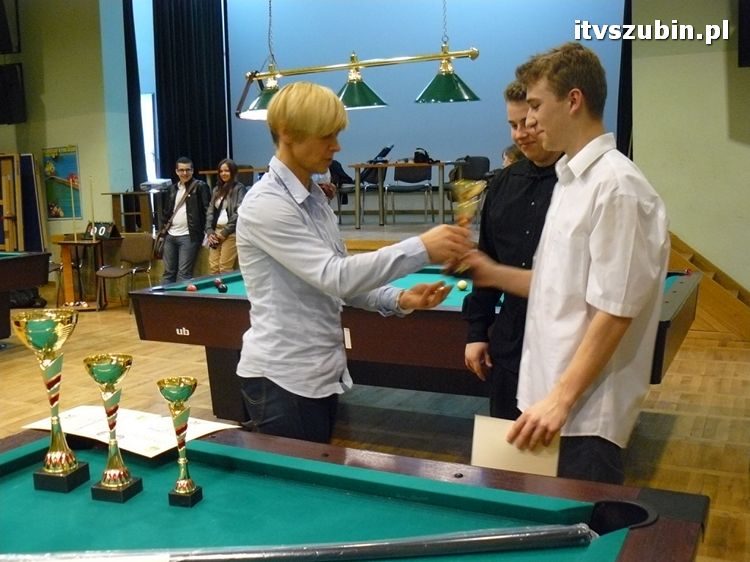 IV Mistrzostwa Powiatu Nakielskiego Szkół Ponadgimnazjalnych w Pool-bilard o Puchar Starosty Nakielskiego