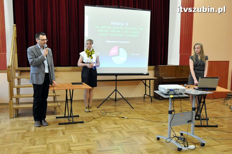 Uczennice Gimnazjum nr 1 chcą uczestniczyć w XVIII Sesji Sejmu Dzieci i Młodzieży w 2012 roku [FILM]