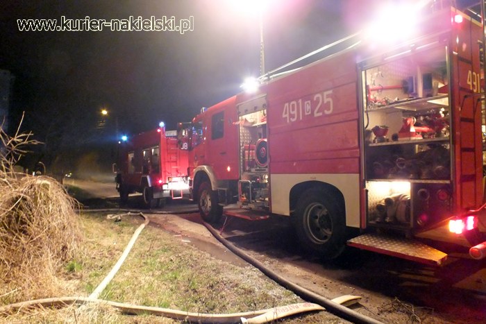 Pracowita noc strażaków w Janowie