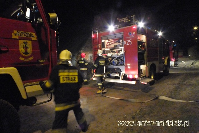 Pracowita noc strażaków w Janowie