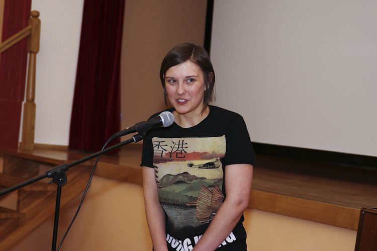 Spotkanie z Agatą Jagodzińską w szubińskim muzeum
