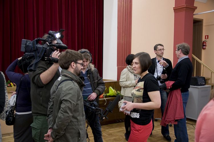 Spotkanie z Agatą Jagodzińską w szubińskim muzeum