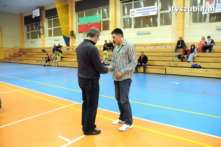 Zakończenie sezonu 2011/2012 - Szubińskiej Ligi Piłki Halowej 