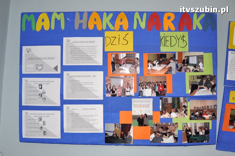 Mam haka na raka - kampania społeczna w szubińskim liceum
