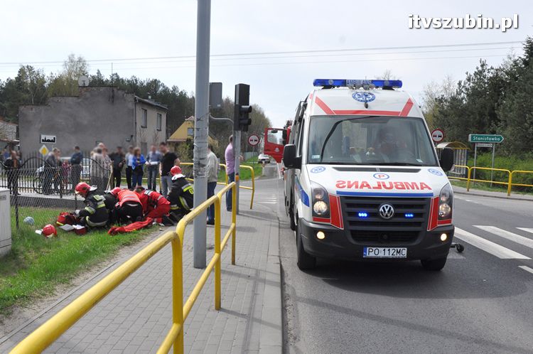 Potrącenie dziecka w Kołaczkowie