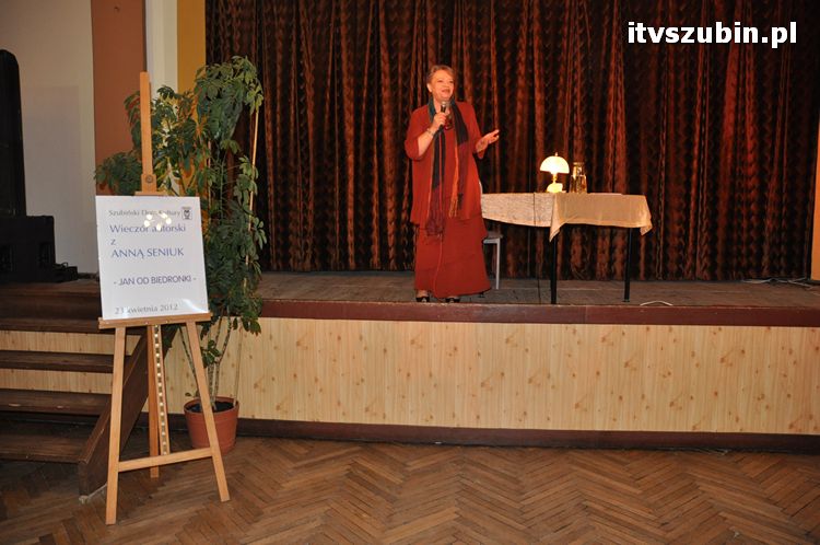 Nie chciała być aktorką - spotkanie z Anną Seniuk w SDK