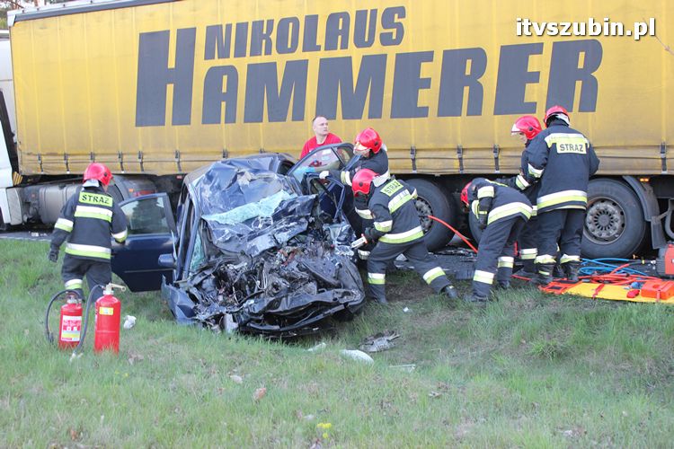 Wypadek ze skutkiem śmiertelnym w Dąbrówce Słupskiej