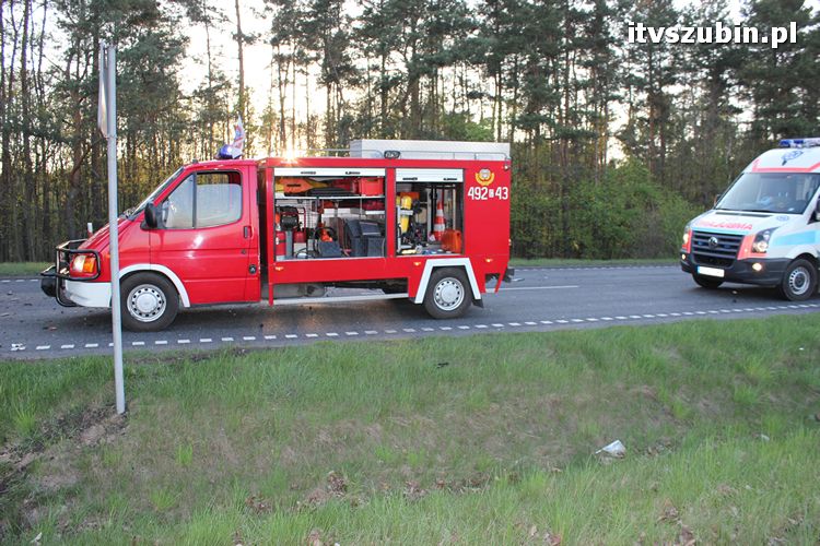 Wypadek ze skutkiem śmiertelnym w Dąbrówce Słupskiej