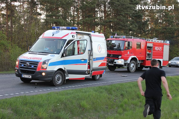 Wypadek ze skutkiem śmiertelnym w Dąbrówce Słupskiej