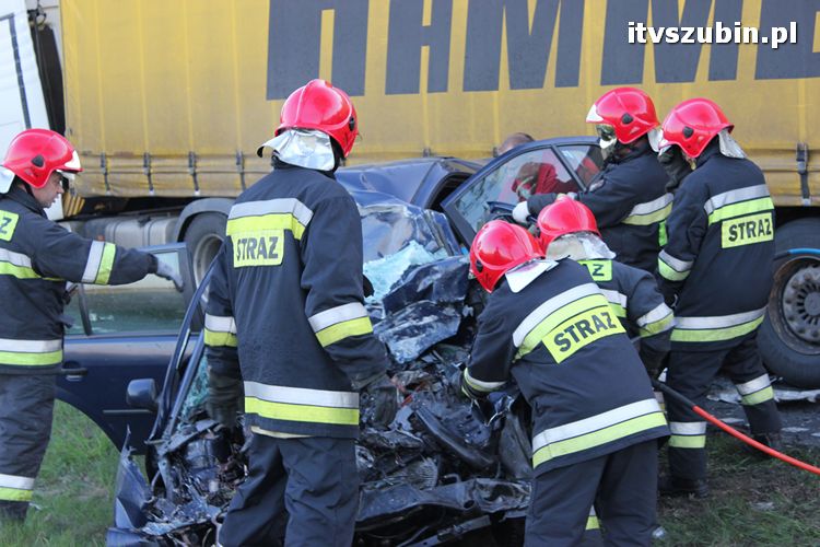 Wypadek ze skutkiem śmiertelnym w Dąbrówce Słupskiej