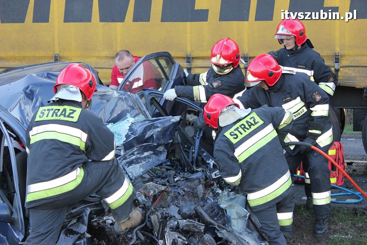Wypadek ze skutkiem śmiertelnym w Dąbrówce Słupskiej