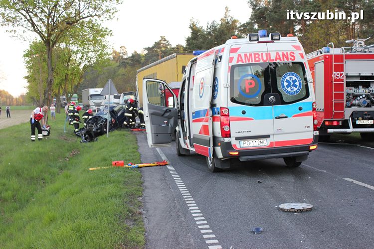 Wypadek ze skutkiem śmiertelnym w Dąbrówce Słupskiej