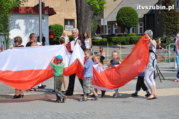 Szubińskie obchody Dnia Flagi Rzeczypospolitej Polskiej