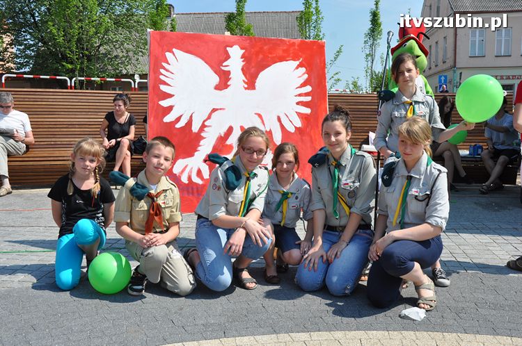 Szubińskie obchody Dnia Flagi Rzeczypospolitej Polskiej
