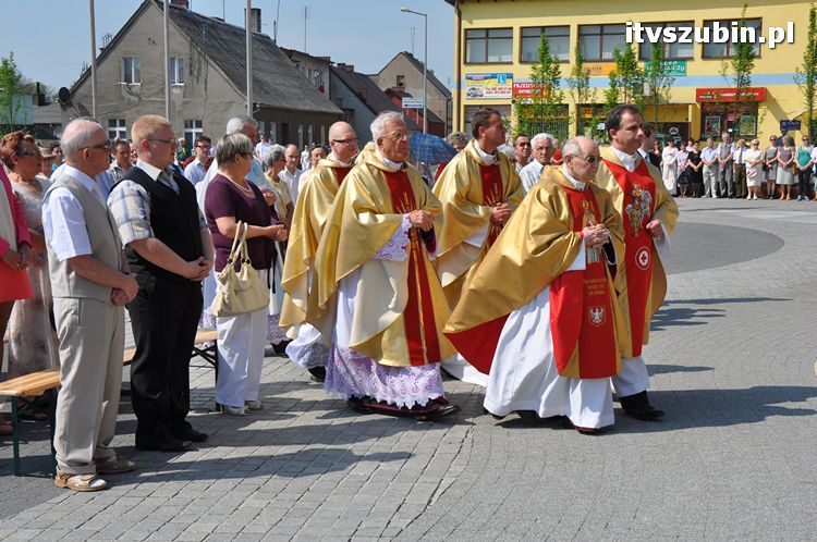 Msza Św. za Ojczyznę na szubińskim rynku