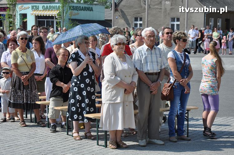 Msza Św. za Ojczyznę na szubińskim rynku