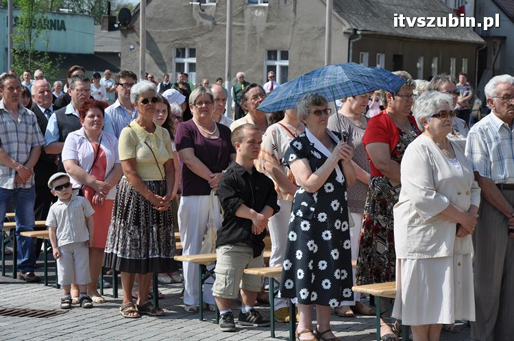 Msza Św. za Ojczyznę na szubińskim rynku