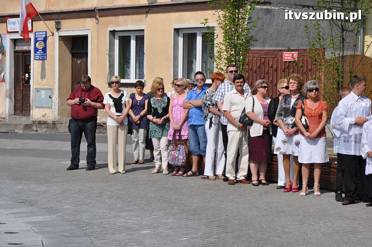 Msza Św. za Ojczyznę na szubińskim rynku
