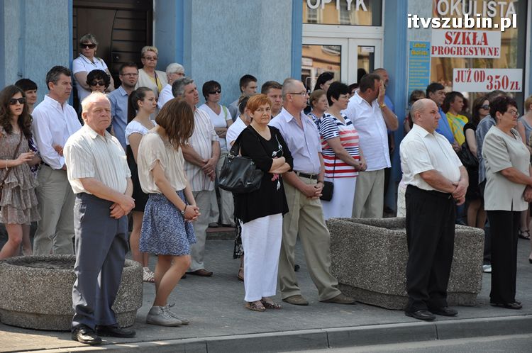 Msza Św. za Ojczyznę na szubińskim rynku