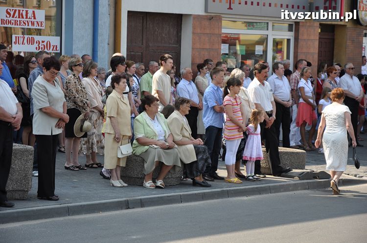 Msza Św. za Ojczyznę na szubińskim rynku