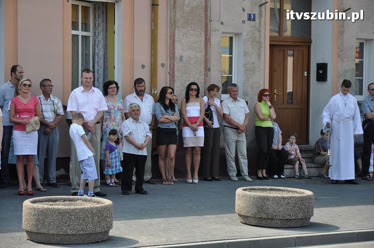 Msza Św. za Ojczyznę na szubińskim rynku