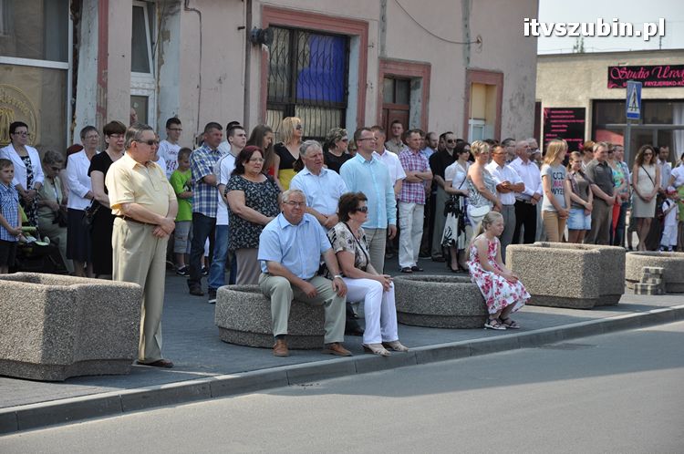 Msza Św. za Ojczyznę na szubińskim rynku