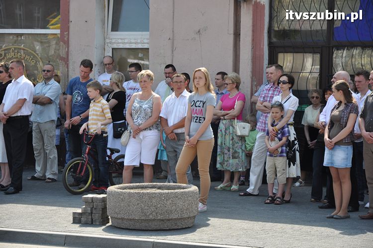 Msza Św. za Ojczyznę na szubińskim rynku