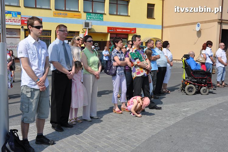 Msza Św. za Ojczyznę na szubińskim rynku