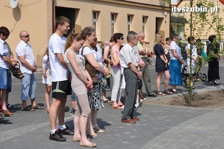 Msza Św. za Ojczyznę na szubińskim rynku