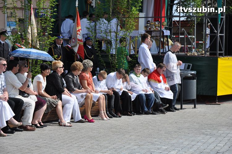 Msza Św. za Ojczyznę na szubińskim rynku