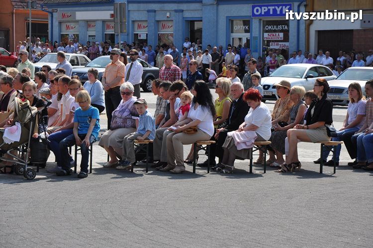 Msza Św. za Ojczyznę na szubińskim rynku