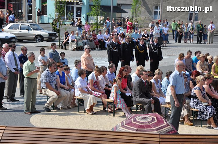 Msza Św. za Ojczyznę na szubińskim rynku