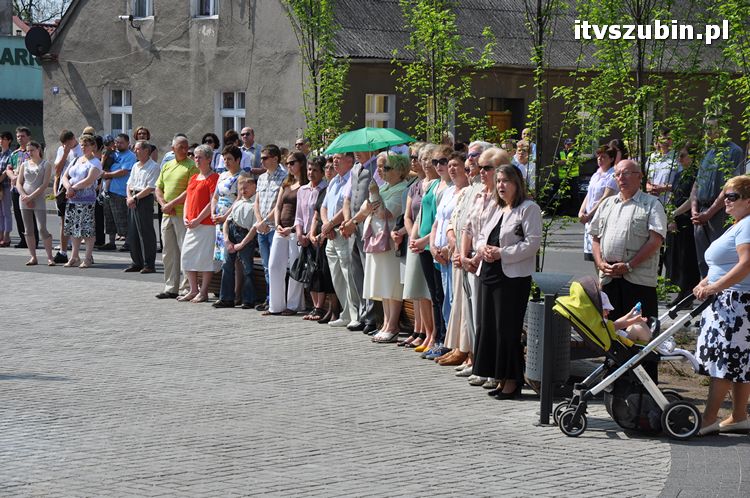 Msza Św. za Ojczyznę na szubińskim rynku