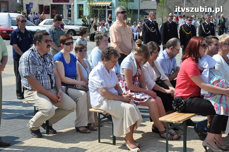 Msza Św. za Ojczyznę na szubińskim rynku