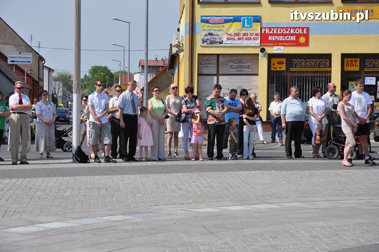 Msza Św. za Ojczyznę na szubińskim rynku