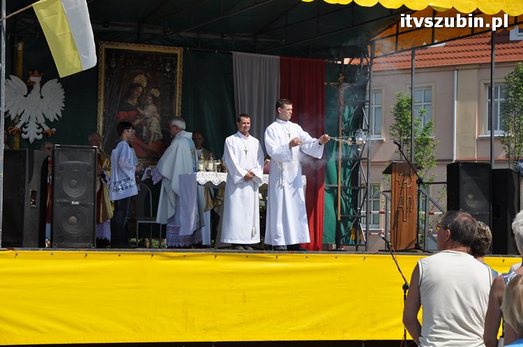 Msza Św. za Ojczyznę na szubińskim rynku