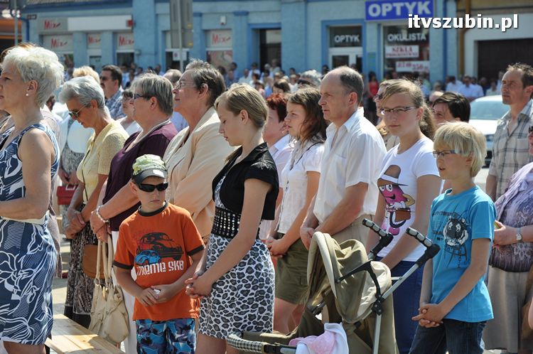 Msza Św. za Ojczyznę na szubińskim rynku