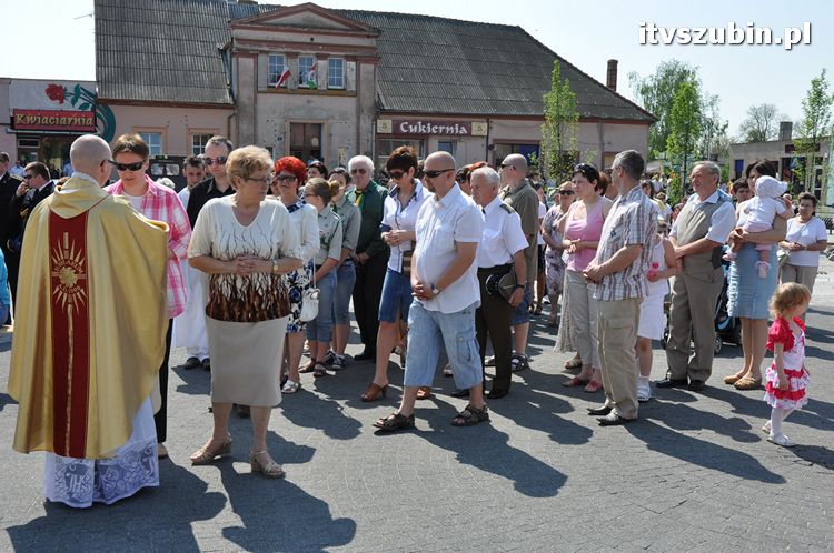 Msza Św. za Ojczyznę na szubińskim rynku
