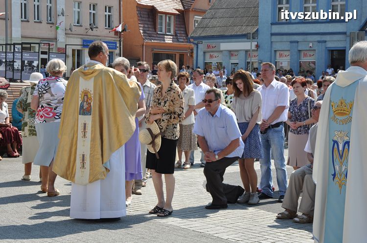 Msza Św. za Ojczyznę na szubińskim rynku