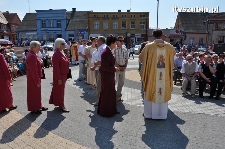Msza Św. za Ojczyznę na szubińskim rynku