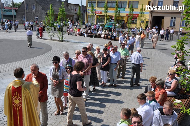 Msza Św. za Ojczyznę na szubińskim rynku