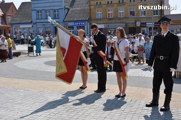 Msza Św. za Ojczyznę na szubińskim rynku