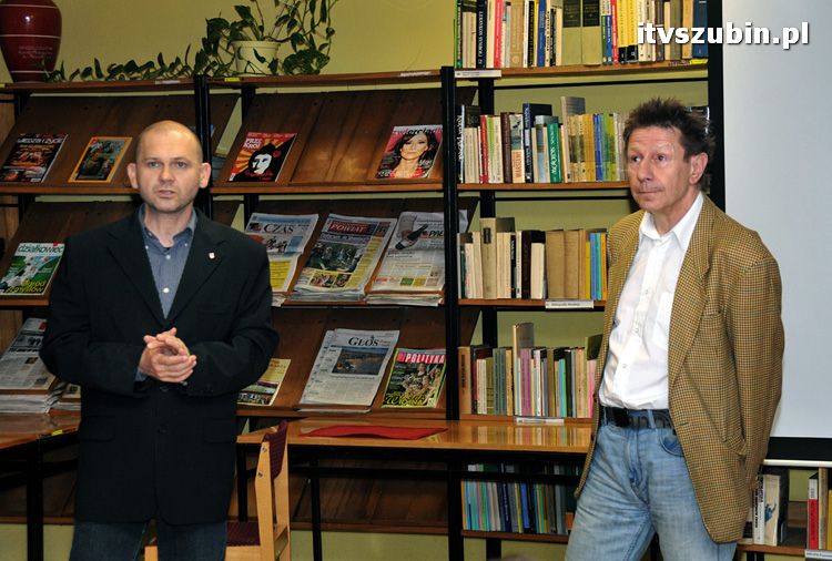 Spotkanie z Grzegorzem Pleszyńskim w RBP