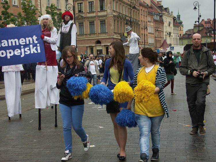 Młodzi szubinianie na czele Parady Schumana