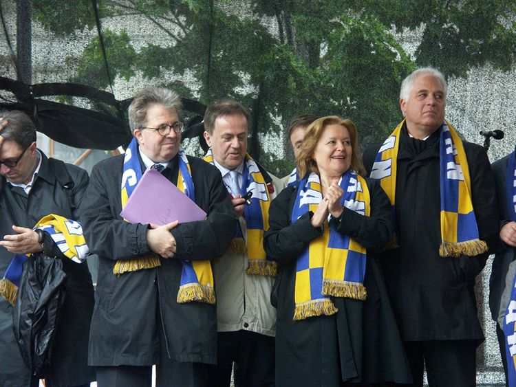 Młodzi szubinianie na czele Parady Schumana