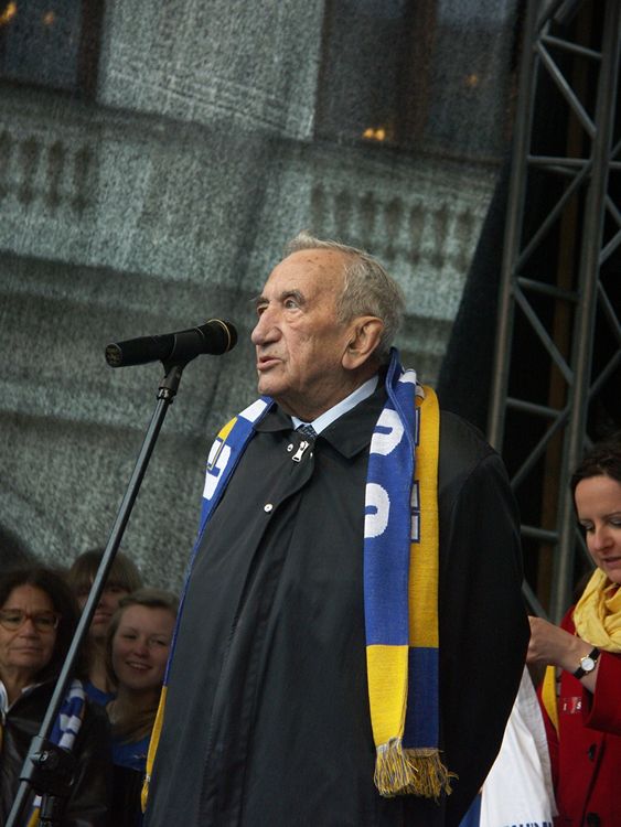 Młodzi szubinianie na czele Parady Schumana