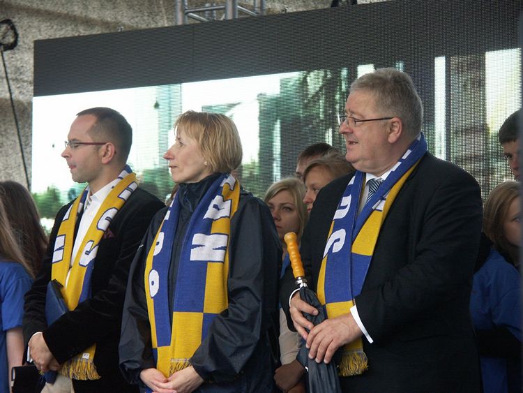 Młodzi szubinianie na czele Parady Schumana