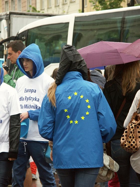 Młodzi szubinianie na czele Parady Schumana