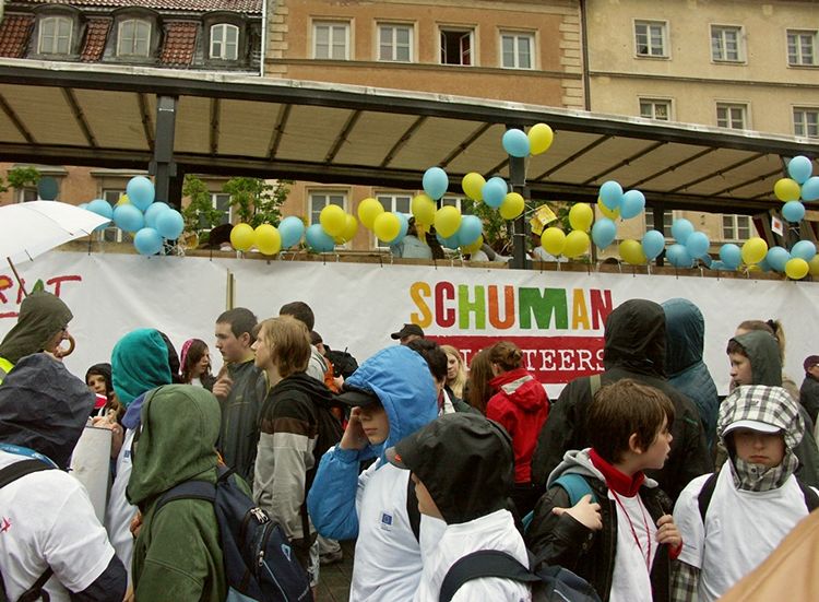 Młodzi szubinianie na czele Parady Schumana