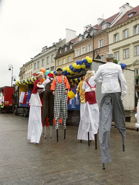 Młodzi szubinianie na czele Parady Schumana